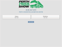Tablet Screenshot of perthtruckshow.com.au